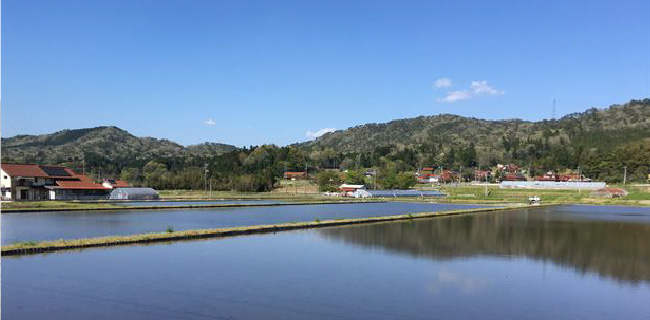 自然に囲まれた　島根県邑智郡邑南町